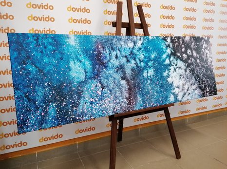 OBRAZ ABSTRAKCE Z AKVARELOVÝCH BAREV - ABSTRAKTNÍ OBRAZY - OBRAZY