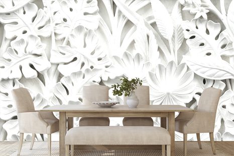 SAMOLEPÍCÍ TAPETA ALABASTROVÁ ZAHRADA - SAMOLEPÍCÍ TAPETY - TAPETY