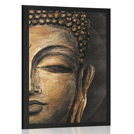 POSTER – VOLTO DEL BUDDHA - FENG SHUI - POSTER