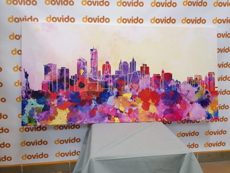 SLIKA NEW YORK V AKVAREL IZVEDBI - SLIKE MESTA - SLIKE