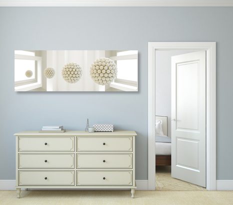 OBRAZ KOULE V PROSTORU - ABSTRAKTNÍ OBRAZY - OBRAZY