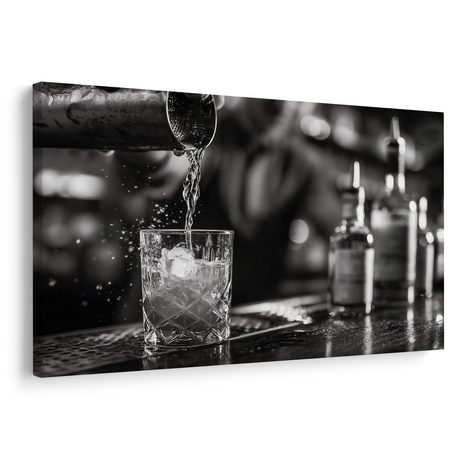 OBRAZ ELEGANCE NOČNÍHO BARU - OBRAZY JÍDLA A NÁPOJE - OBRAZY