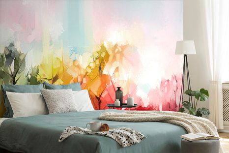 TAPETE ABSTRAKTE NATUR - ABSTRAKTE TAPETEN - TAPETEN