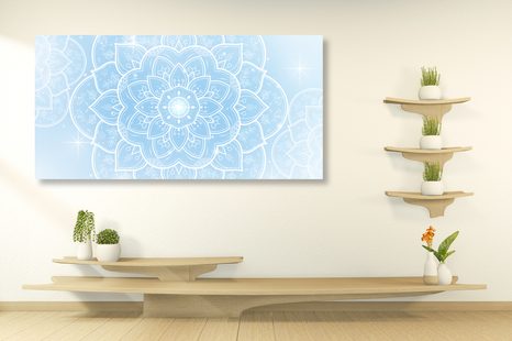 OBRAZ ORIENTÁLNÍ MANDALA - OBRAZY FENG SHUI - OBRAZY
