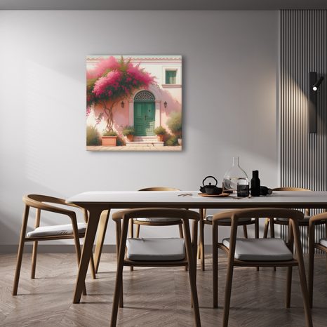 WANDBILD BLUMENBOGEN - BILDER BÄUME UND LAUB - BILDER