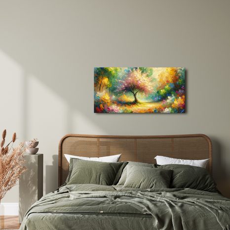 OBRAZ KOUZLO BAREVNÉHO STROMU ŽIVOTA - OBRAZY STROMY ŽIVOTA - OBRAZY