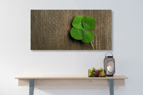 OBRAZ ŠŤASTNÝ ČTYŘLÍSTEK - OBRAZY ZÁTIŠÍ - OBRAZY