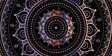 SLIKA ZLATA MANDALA - SLIKE FENG SHUI - SLIKE