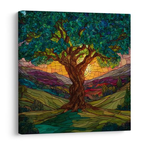 OBRAZ MAGICKÝ STROM ŽIVOTA V PŘÍRODĚ - OBRAZY STROMY ŽIVOTA - OBRAZY