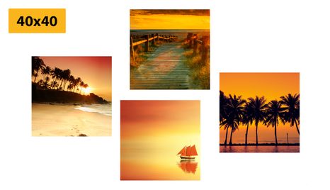 BILDER-SET SCHÖNHEIT DER MEERESLANDSCHAFT - BILDERSETS - BILDER