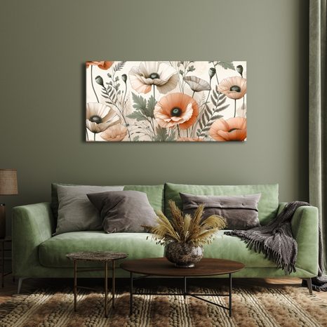 TABLOU MACI DE CÂMP ÎN TONURI PASTELATE - TABLOU MACI - TABLOURI