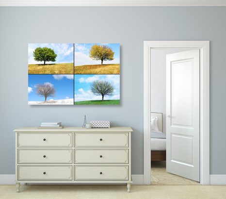 OBRAZ STROM V ROČNÝCH OBDOBIACH - OBRAZY PRÍRODY A KRAJINY - OBRAZY