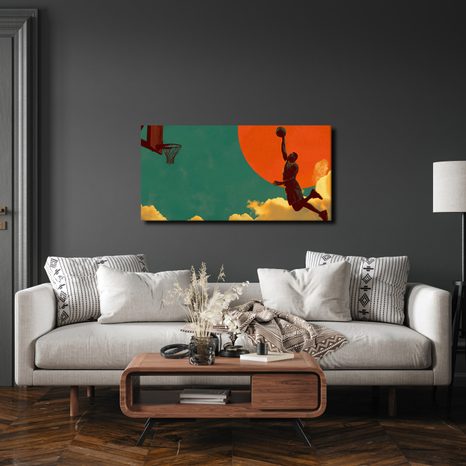 OBRAZ DYNAMICKÝ ZÁBĚR HRY - POP ART OBRAZY - OBRAZY