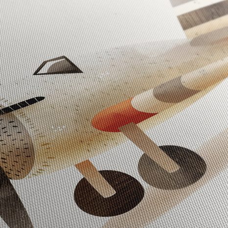 TABLOU AVION RETRO ÎN MIȘCARE - TABLOURI PENTRU COPII MIJLOACE DE TRANSPORT - TABLOURI