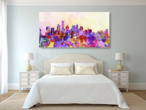 SLIKA NEW YORK V AKVAREL IZVEDBI - SLIKE MESTA - SLIKE