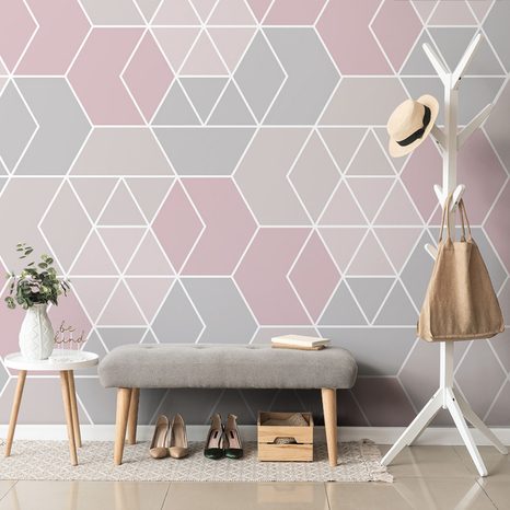 TAPET MODELE PASTELATE - TAPET CU MODEL - TAPETURI