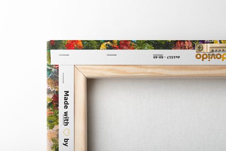 OBRAZ LETNÍ POBŘEŽNÍ DOMEK - OBRAZY - TOTÁLNÍ VÝPRODEJ 🔥