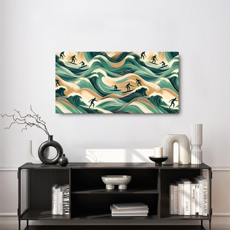 OBRAZ SPORT NA VLNÁCH OCEÁNU - PICTURES OF SEA AND BEACH - PICTURES