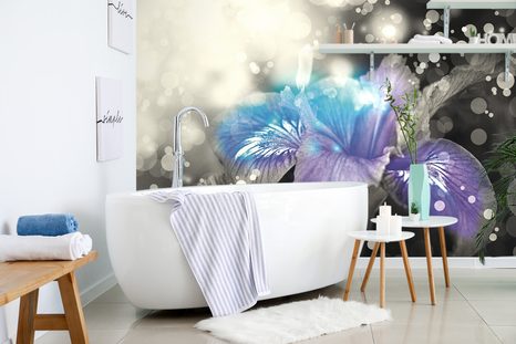 TAPET FRUMUSEȚEA ASCUNSĂ A CRINULUI - TAPET FLORI - TAPETURI