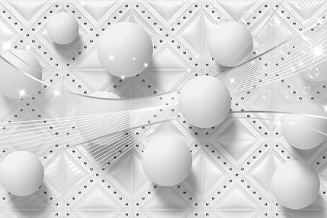 TAPETA LUXUS V ČERNOBÍLÉM PROVEDENÍ - ČERNOBÍLÉ TAPETY - TAPETY