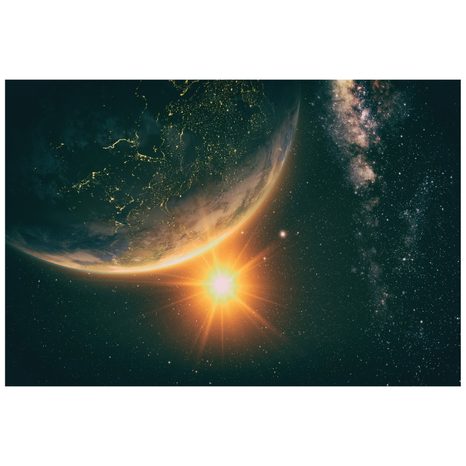 TAPETA WIDOK Z KOSMOSU - TAPETY - 🔥 TOTALNA WYPRZEDAŻ