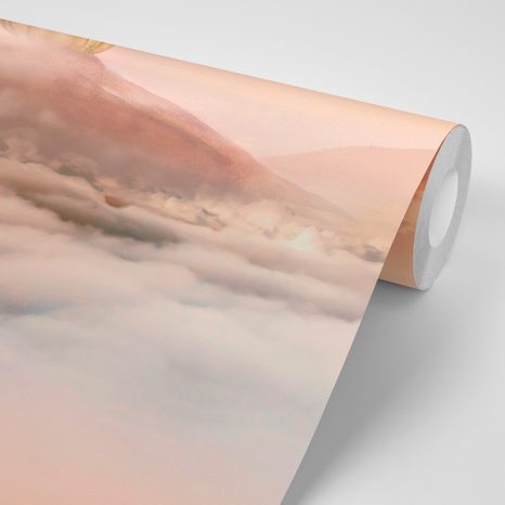 SELBSTKLEBENDE TAPETE MÄRCHENHAFTES KÜRBISHAUS - SELBSTKLEBENDE TAPETEN - TAPETEN