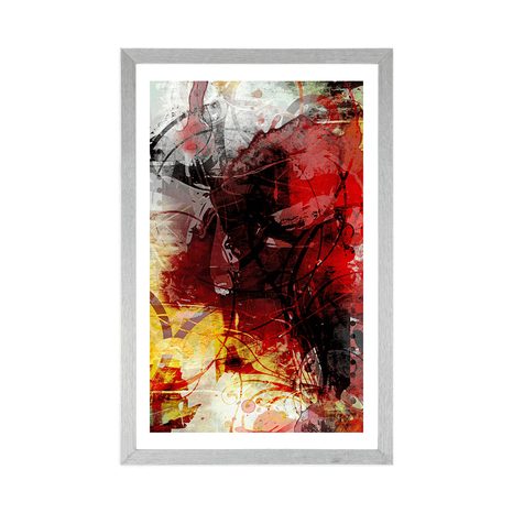 POSZTER PASZPORTUVAL MODERN MÉDIAFESTÉSZET - ABSZTRAKT POSZTEREK - POSZTEREK