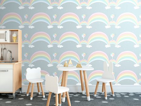 SAMOLEPÍCÍ TAPETA DUHOVÝ DÉŠŤ - SAMOLEPÍCÍ TAPETY - TAPETY