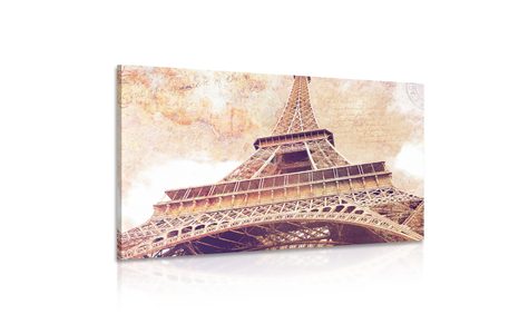 WANDBILD EIFFELTURM IN PARIS - BILDER VON STÄDTEN - BILDER