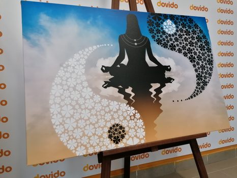 OBRAZ JIN A JANG JÓGA - OBRAZY FENG SHUI - OBRAZY