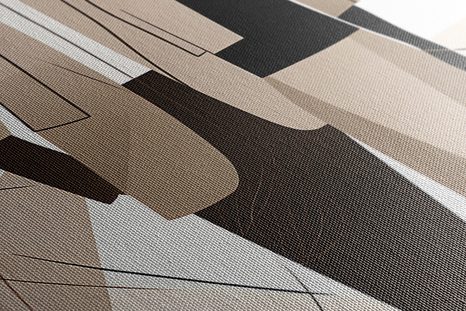 STAMPA SU TELA – FORME ASTRATTE COPPIA ELEGANTE - QUADRI FORME ASTRATTE - STAMPE E QUADRI