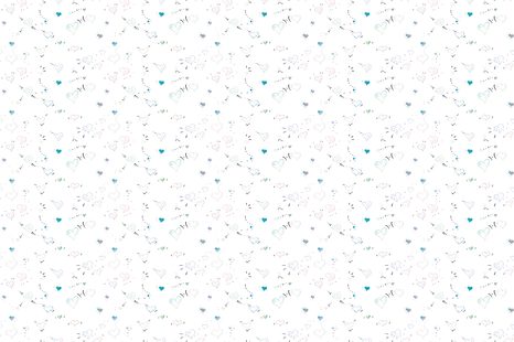 TAPETE HERZEN VOLLER LIEBE - KINDERTAPETEN - TAPETEN