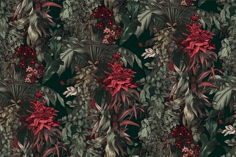 CARTA DA PARATI AUTOADESIVA – CON MOTIVO FLOREALE MERAVIGLIOSO - CARTA DA PARATI AUTOADESIVE - CARTA DA PARATI