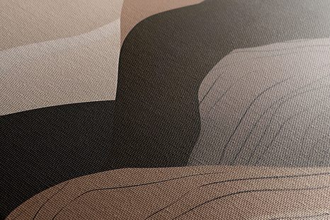 WANDBILD ABSTRAKTE FORMEN BERGE - WANDBILDER ABSTRAKTE FORMEN - BILDER