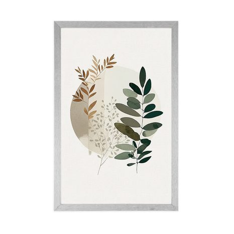 PLAKÁT BOHO ROSTLINKY - BOTANICKÉ - PLAKÁTY