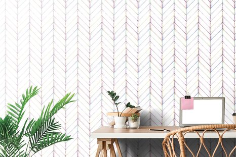 SELBSTKLEBENDE TAPETE REGELMÄSSIGES MODERNES MUSTER - SELBSTKLEBENDE TAPETEN - TAPETEN