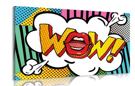 SLIKA U POP ART STILU- WOW! - POP ART SLIKE - SLIKE