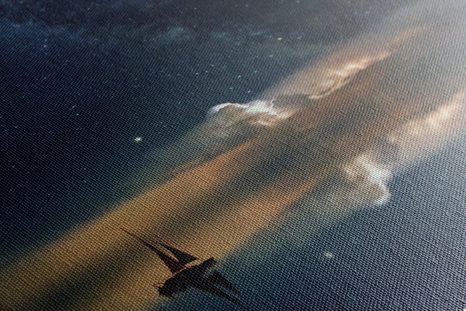 SLIKA LADJA NA MORJU - SLIKE NARAVE IN POKRAJINE - SLIKE