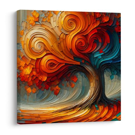 OBRAZ DYNAMICKÁ ENERGIE STROMU ŽIVOTA - OBRAZY STROMY ŽIVOTA - OBRAZY