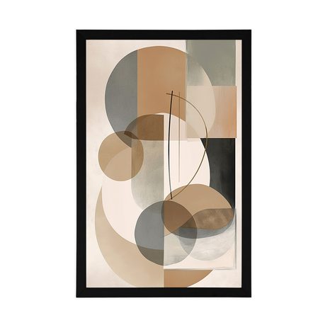 PLAKÁT ABSTRAKTNÍ TVARY NO9 - ABSTRAKTNÍ TVARY - PLAKÁTY