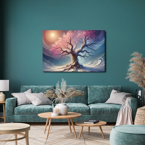 OBRAZ MYSTICKÝ STROM ŽIVOTA - OBRAZY STROMY ŽIVOTA - OBRAZY