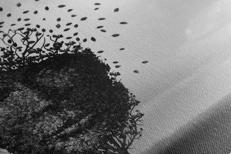 ΕΙΚΌΝΑ ΑΦΗΡΗΜΈΝΟ ΠΡΌΣΩΠΟ ΜΕ ΤΗ ΜΟΡΦΉ ΕΝΌΣ ΔΈΝΤΡΟΥ - ΠΊΝΑΚΕΣ ΑΣΠΡΌΜΑΥΡΕΣ - ΠΊΝΑΚΕΣ