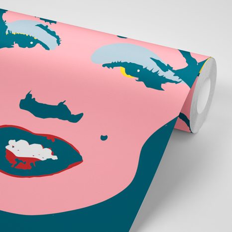 SELBSTKLEBENDE TAPETE MARILYN MONROE IM POP-ART-DESIGN - SELBSTKLEBENDE TAPETEN - TAPETEN