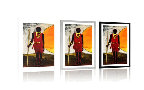 AFFICHE – CHASSEUR AFRICAIN - ABSTRAIT ET À MOTIFS - AFFICHES