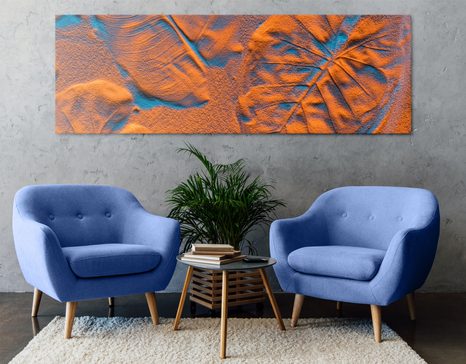 SLIKA ZANIMIVA TEKSTURA LISTOV - SLIKE NARAVE IN POKRAJINE - SLIKE