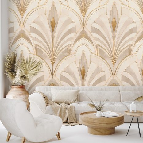 TAPÉTA LUXUS ART DECO GEOMETRIA - MINTÁS TAPÉTÁK - TAPÉTÁK