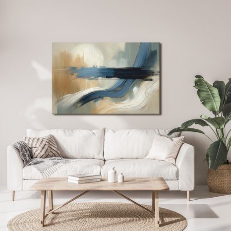 WANDBILD HARMONIE DER FARBEN - WANDBILDER ABSTRAKTE FORMEN - BILDER