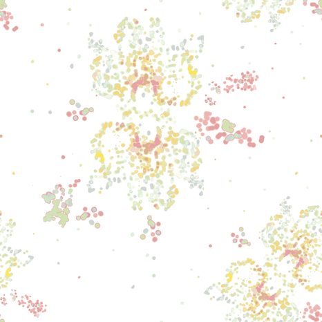 WALLPAPER ABSTRACT CELLS ON A WHITE BACKGROUND - ABSTRACT WALLPAPERS - WALLPAPERS