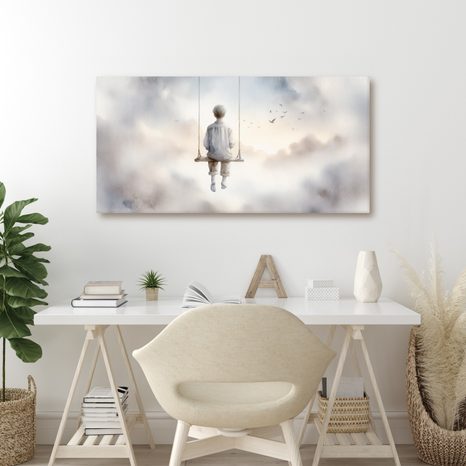 WANDBILD KLEINER TRÄUMER - BILDER VON MENSCHEN - BILDER