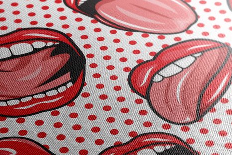 WANDBILD IM POP-ART-STIL - POP-ART-BILDER - BILDER